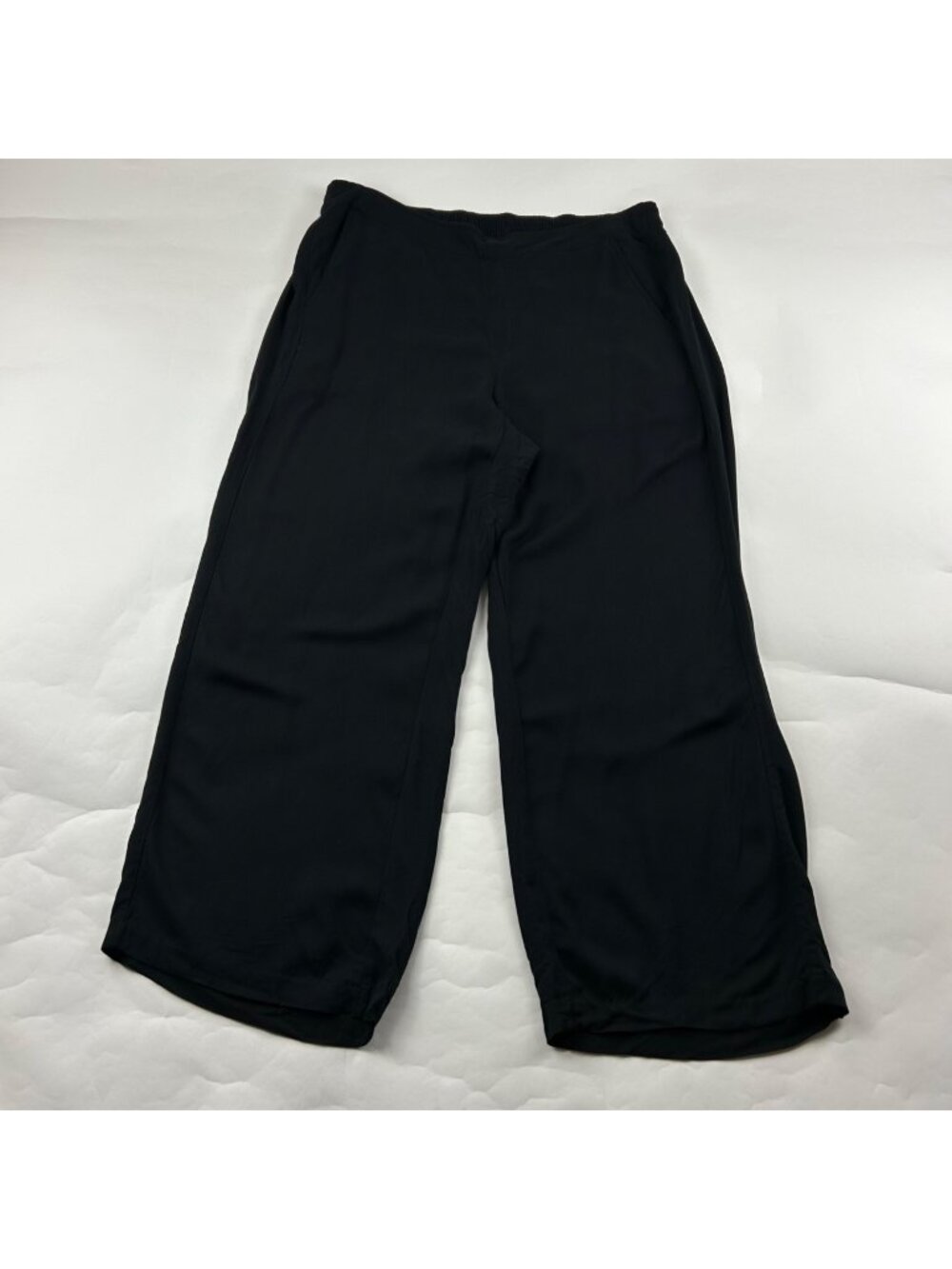 Old Navy Black Challis Wide Leg Pant XL